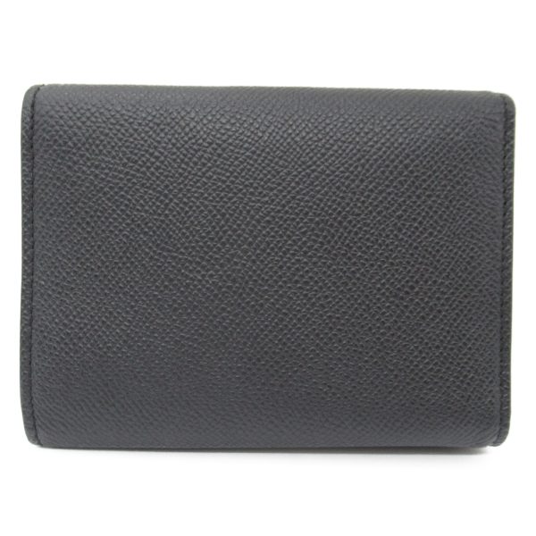 2118400126898 2 Balenciaga Trifold Wallet Leather Black