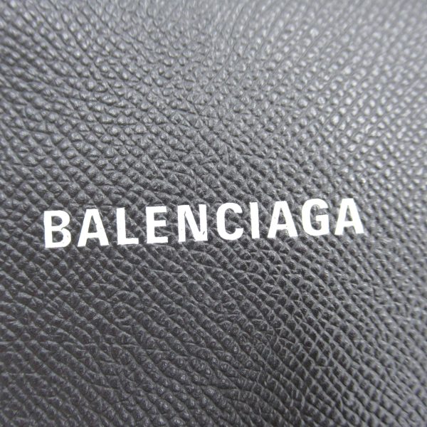 2118400126898 7 Balenciaga Trifold Wallet Leather Black