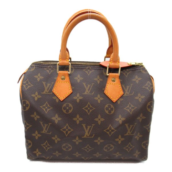 2118400128953 3 Louis Vuitton Speedy 25 Handbag Canvas Brown