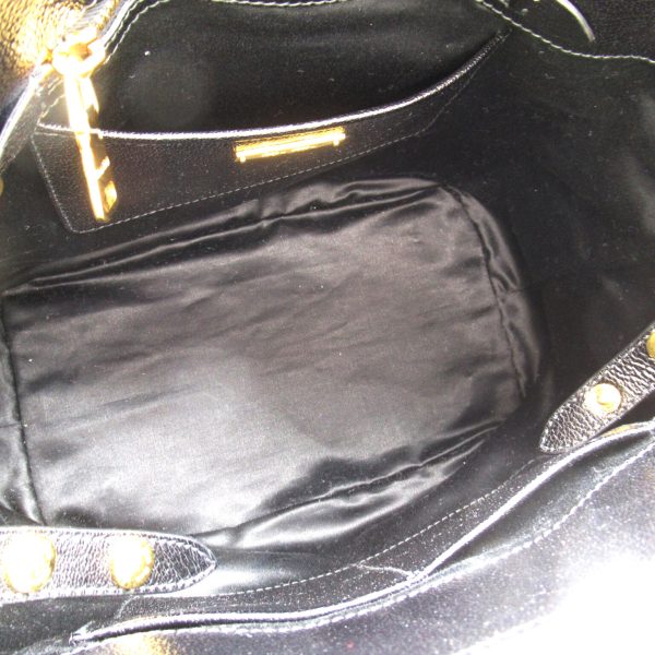 2118400130031 5 Miu Miu 2WAY Tote Bag Black