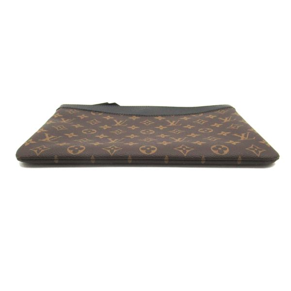 2118400130277 4 Louis Vuitton Daily Pouch Clutch Bag Brown Black