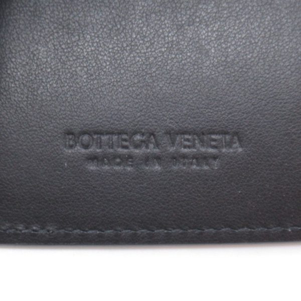 2118400131670 7 Bottega Veneta Intrecciato 6 Row Key Case Calf Cowhide Black