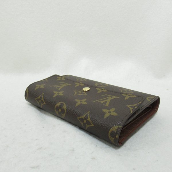 2118400132509 4 Louis Vuitton Porte Tresor Etuit Long Wallet Brown