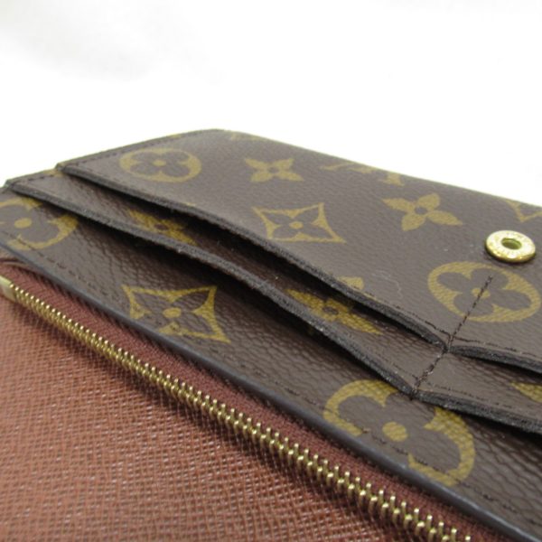 2118500043897 10 Louis Vuitton Sarah Bifold Long Wallet Brown