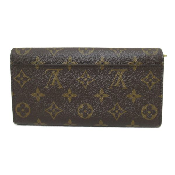 2118500043897 3 Louis Vuitton Sarah Bifold Long Wallet Brown