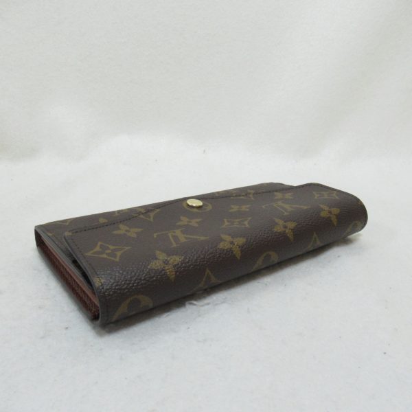 2118500043897 4 Louis Vuitton Sarah Bifold Long Wallet Brown