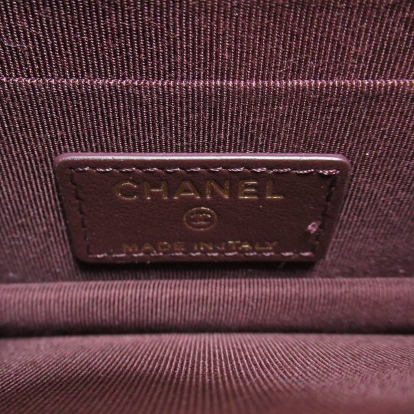 2118700058141 8 Chanel Mini Chain Wallet Caviar Skin Shoulder Bag Black