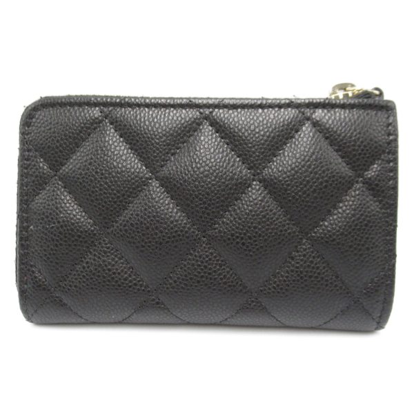 2118700058554 2 Chanel Matelasse Coin Case Black