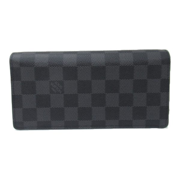 2118700058783 2 Louis Vuitton Brother Bifold Long Wallet Black