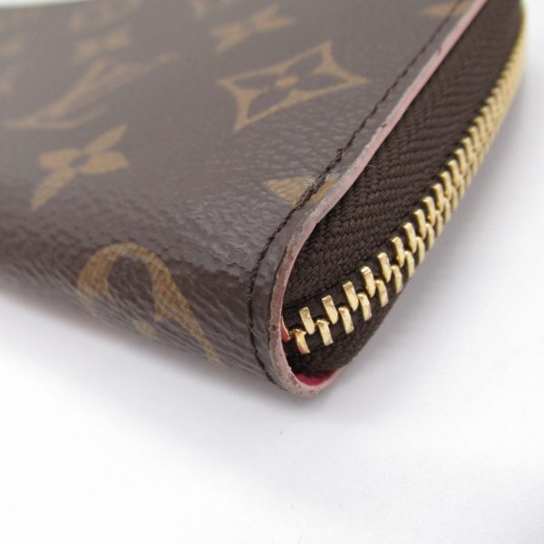 2118700059117 10 Louis Vuitton Clemence Flower Charm Wallet Brown