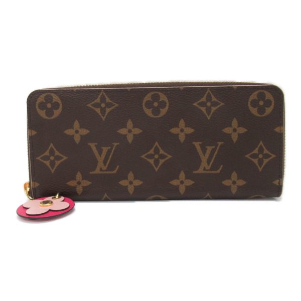 2118700059117 5 Louis Vuitton Clemence Flower Charm Wallet Brown