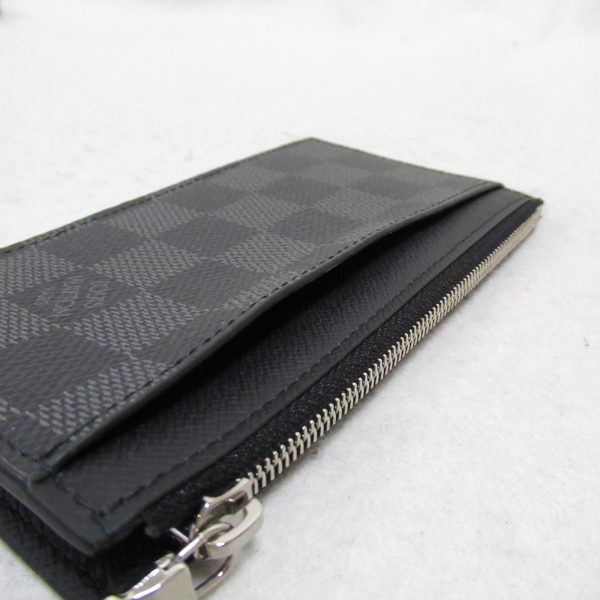 2118700059650 8 Louis Vuitton Coin Card Holder Wallet Black