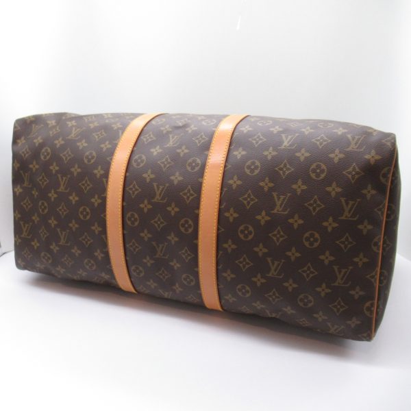 2118700060106 6 Louis Vuitton Keepall 55 Boston Bag Brown