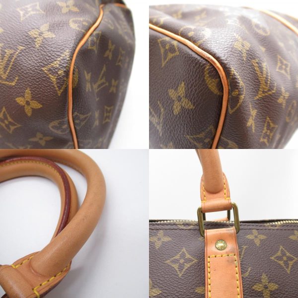 2118700060106 7c Louis Vuitton Keepall 55 Boston Bag Brown