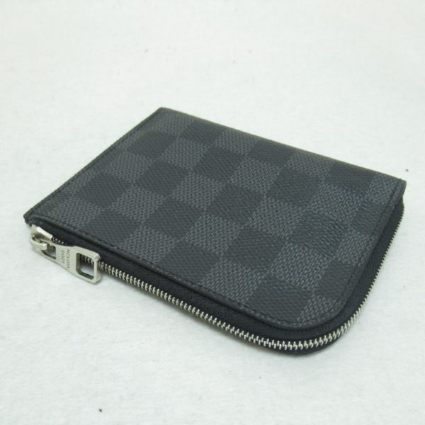 2118800088079 6 Louis Vuitton Portomone NM Coin Case Wallet Black