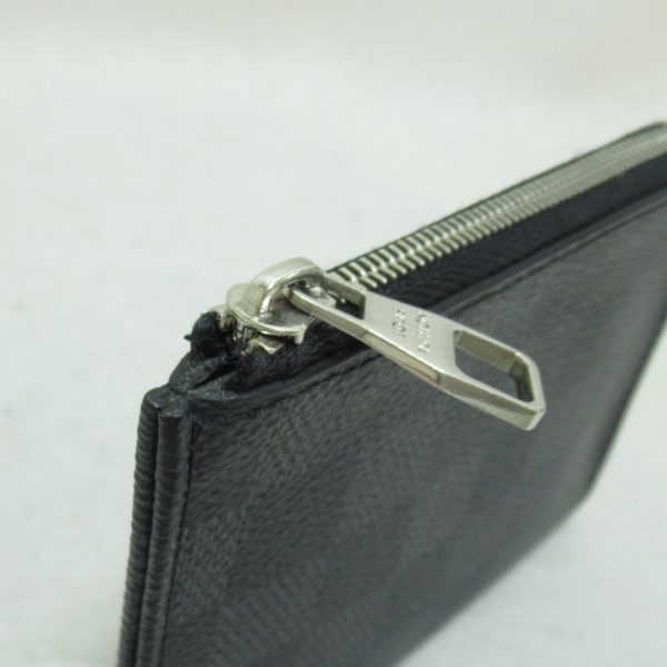 2118800088079 7 Louis Vuitton Portomone NM Coin Case Wallet Black