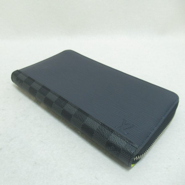 2118800088918 4 Louis Vuitton Zippy NM Round Long Wallet Black