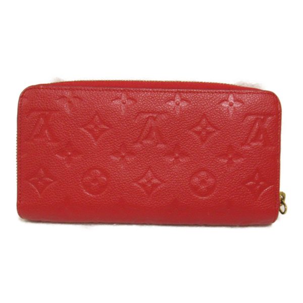 2118800093547 3 Louis Vuitton Zippy Wallet Round Long Red