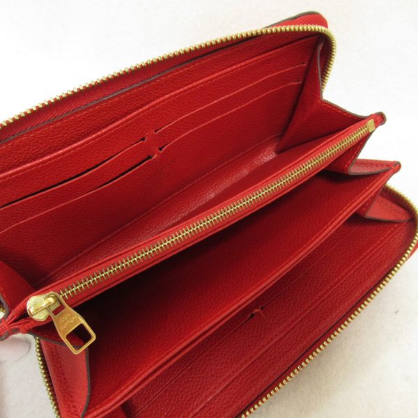 2118800093547 6 Louis Vuitton Zippy Wallet Round Long Red