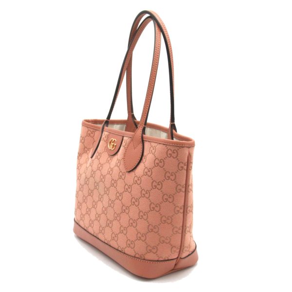 2118800094049 3 Gucci Ophidia GG Small Tote Bag GG Canvas Pink