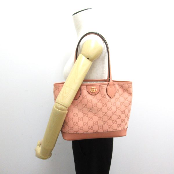 2118800094049 5 Gucci Ophidia GG Small Tote Bag GG Canvas Pink