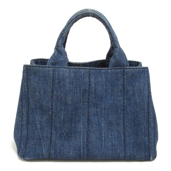 2118800095107 3 Prada Kanapa Tote Bag in Denim Blue Series Blue