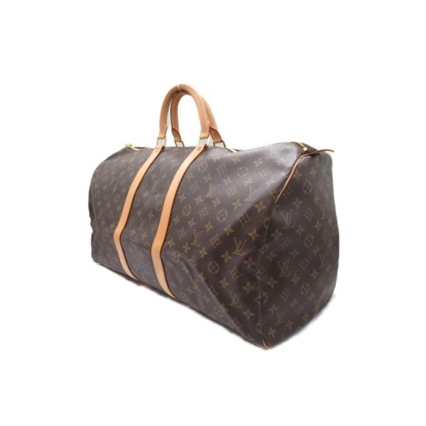 2118800097668 4 Louis Vuitton Keepall 55 Boston Bag Brown