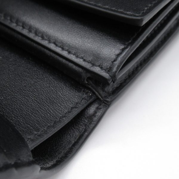 2118900032842 8 Celine Trifold Wallet Calf Black