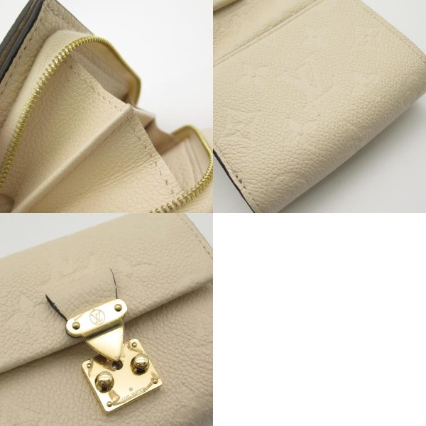 2118900033481 10c Louis Vuitton Metis Compact Trifold Wallet Beige