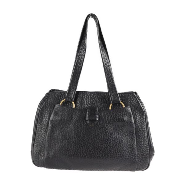 2119043008360 3 Prada Leather Shoulder Bag Black