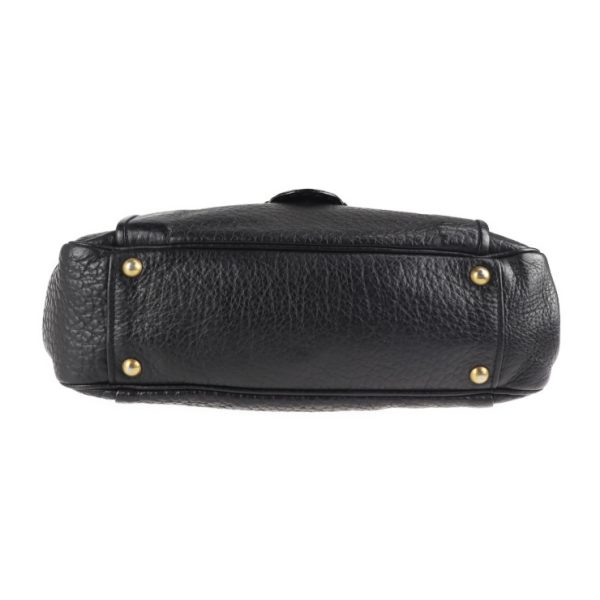 2119043008360 4 Prada Leather Shoulder Bag Black