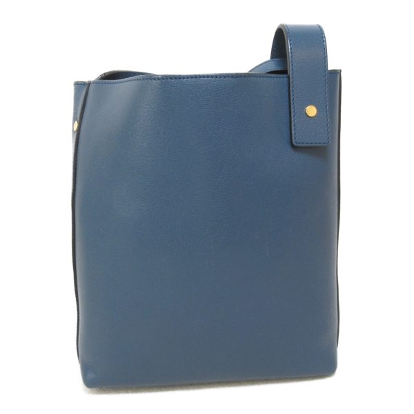 2119900003634 3 Loewe Shoulder Bag Shoulder Bag Leather Goatskin Blue