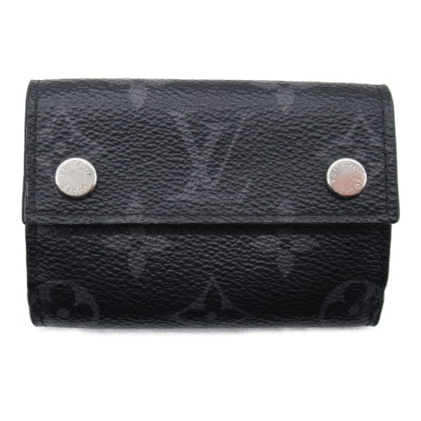 2119900004693 2 Louis Vuitton Discovery Trifold Wallet Black