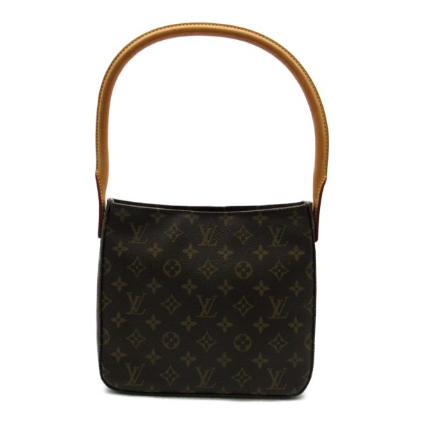 2119900006734 1 Louis Vuitton Looping MM Shoulder Bag Brown