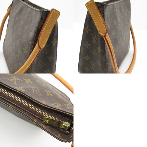 2119900006734 13c Louis Vuitton Looping MM Shoulder Bag Brown