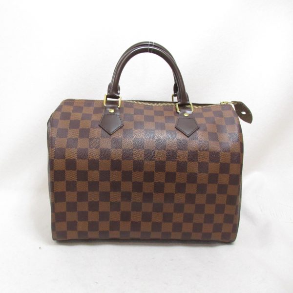 2119900007601 3 Louis Vuitton Speedy 30 Handbag Brown