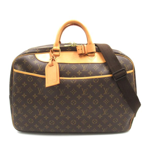 2119900007717 1 Louis Vuitton Alize 24H Boston Bag Brown