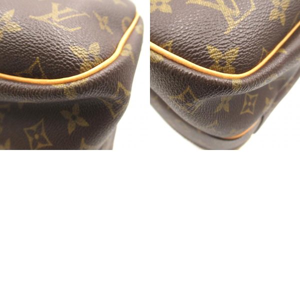 2119900007717 16c Louis Vuitton Alize 24H Boston Bag Brown