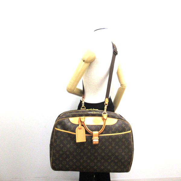 2119900007717 5 Louis Vuitton Alize 24H Boston Bag Brown