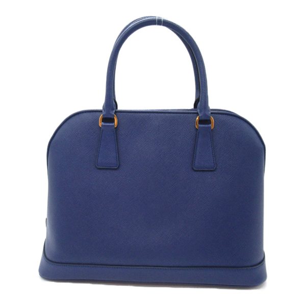 2119900009582 5 Prada 2way Handbag Saffiano Leather Shoulder Blue