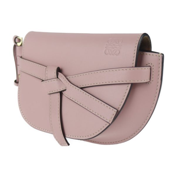 2120063008393 2 Loewe Gate Leather Belt Bag Pink