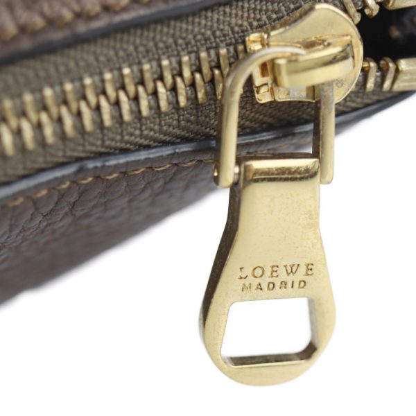 2120123008225 7 Loewe Heritage Leather Crossbody Bag Metallic Brown