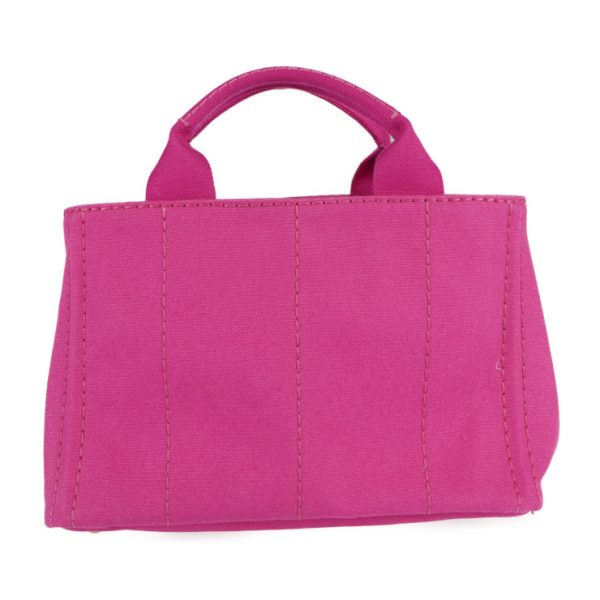 2121033008436 3 Prada Cotton Canvas Kanapa Tote Bag Fuxia