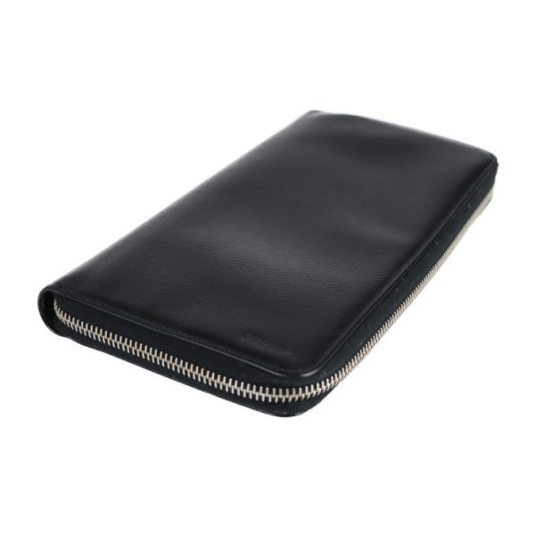 2121033008456 3 Prada Saffiano Leather Wallet Black