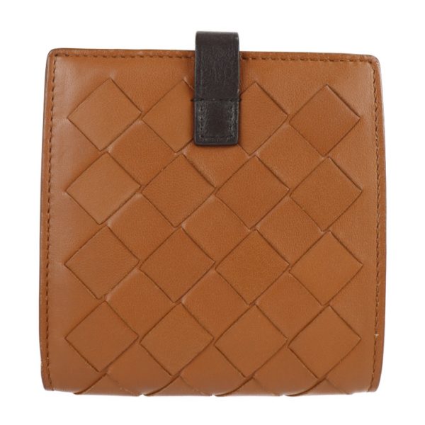 2121113008306 3 Bottega Veneta Intrecciato Leather Wallet Brown