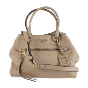 2122043007439 1 Loewe Balloon Small Leather Shoulder Bag Brown