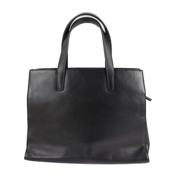 2122073007274 3 Loewe 2WAY Tote Bag Leather Black Anagram