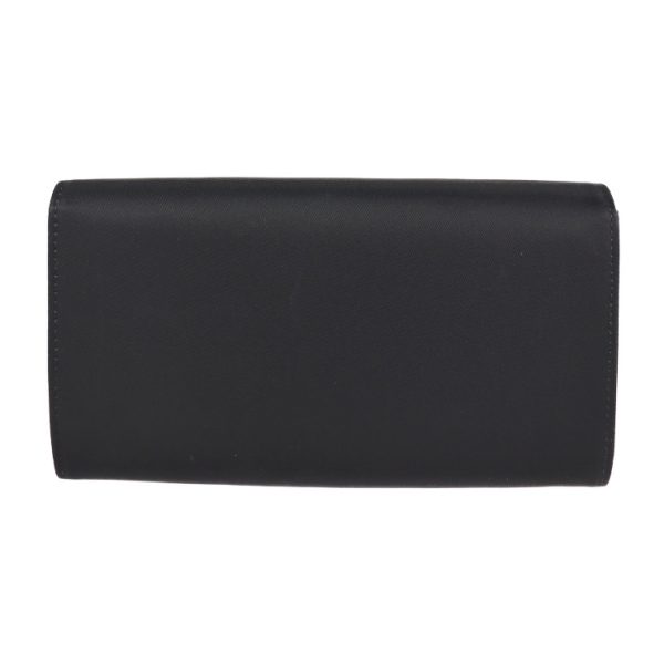 2122073007315 3 Prada Nylon Long Wallet Black