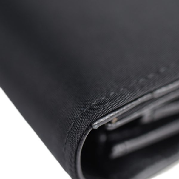 2122073007315 7 Prada Nylon Long Wallet Black