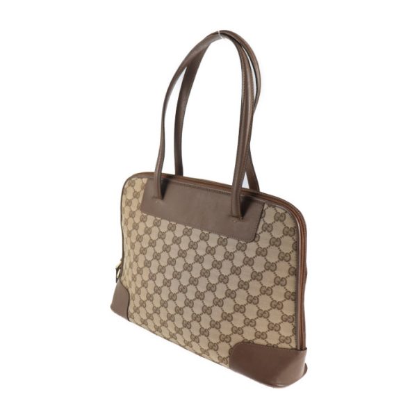 2123093007400 2 GUCCI Handbag GG Canvas Beige Brown